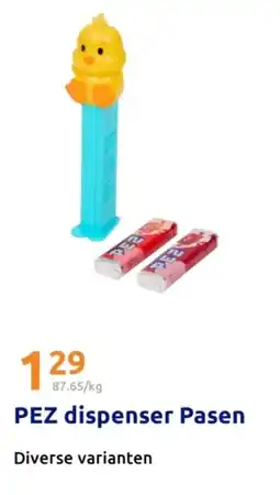 Action PEZ dispenser Pasen aanbieding