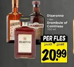 Vomar Voordeelmarkt Disaronno, Drambuie of Cointreau aanbieding