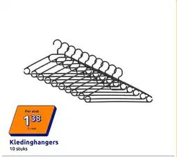 Action Kledinghangers aanbieding