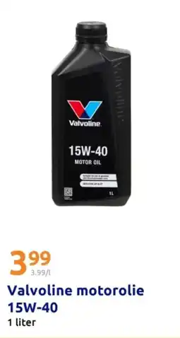 Action Valvoline motorolie 15W-40 aanbieding