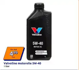 Action Valvoline motorolie 5W-40 aanbieding