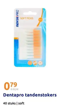 Action Dentapro tandenstokers aanbieding