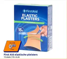 Action First Aid elastische pleisters aanbieding