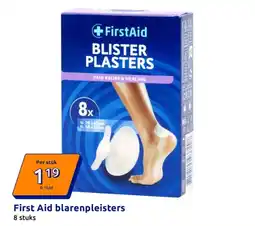 Action First Aid blarenpleisters aanbieding