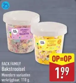 ALDI Back Family Bakstrooisel aanbieding