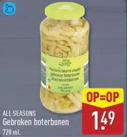 ALDI All Season Gebroken Boterbonen aanbieding