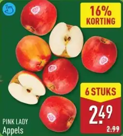 ALDI Pink Lady Appels aanbieding