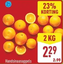 ALDI Handsinaasappels aanbieding