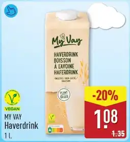 ALDI My Vay Haverdrink aanbieding