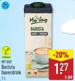 ALDI My Vay Barista haverdrink aanbieding