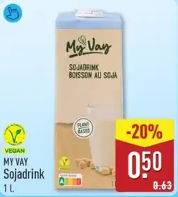 ALDI My Vay Sojadrink aanbieding
