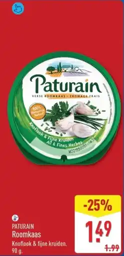 ALDI Paturain Roomkaas aanbieding