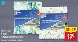 ALDI Power Force Microvezelsponsdoeken aanbieding