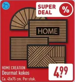 ALDI Home Creation Deurmat Kokos aanbieding