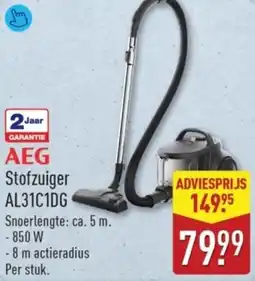 ALDI AEG Stofzuiger AL31C1DG aanbieding