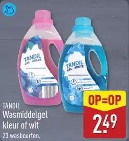 ALDI Tandil Wasmiddelgel kleur of wit aanbieding