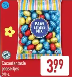 ALDI Cacaofantasie paaseitjes aanbieding