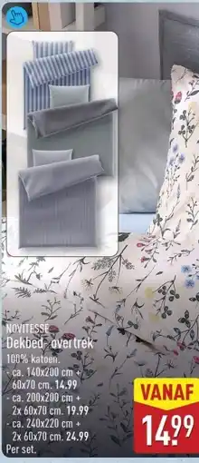 ALDI Novitesse Dekbedovertrek aanbieding