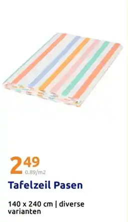 Action Tafelzeil Pasen aanbieding