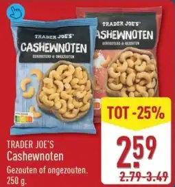ALDI Trader Joe's Cashewnoten aanbieding