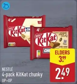 ALDI Nestlé Kitkat Chunky aanbieding