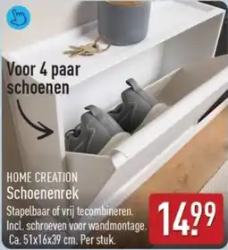 ALDI Home Creation Schoenenrek aanbieding