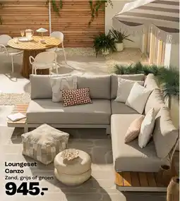 Kwantum Loungeset Canzo aanbieding