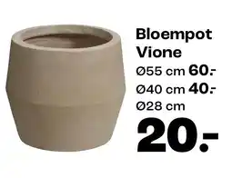 Kwantum Bloempot Vione aanbieding
