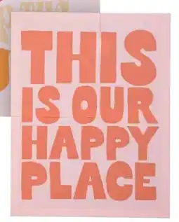 Kwantum Canvas outdoor Happy Place aanbieding