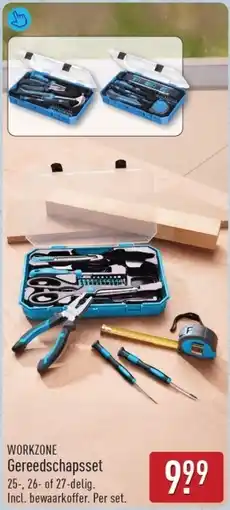 ALDI Workzone Gereedschapsset aanbieding