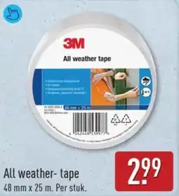 ALDI All weather tape aanbieding