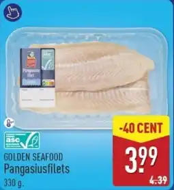 ALDI Golden Seafood Pangasiusfilets aanbieding