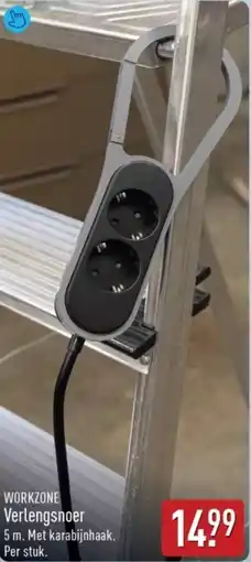 ALDI Workzone Verlengsnoer aanbieding