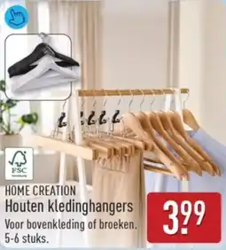 ALDI Home Creation Houten Kledinghangers aanbieding