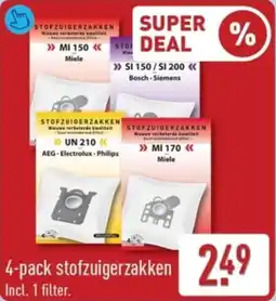 ALDI Stofzuigerzakken aanbieding