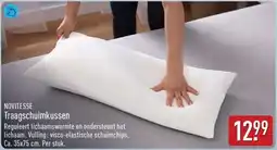 ALDI Novitesse Traagschuimkussen aanbieding