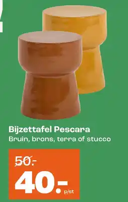 Kwantum Bijzettafel Pescara aanbieding
