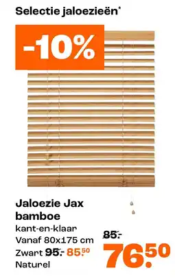 Kwantum Selectie jaloezieën aanbieding