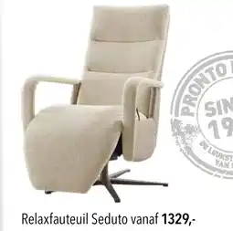 Pronto wonen Relaxfauteuil Seduto aanbieding