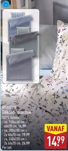 ALDI Novitesse dekbed-overtrek aanbieding