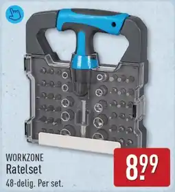 ALDI Workzone ratelset aanbieding