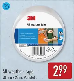ALDI All weather-tape aanbieding