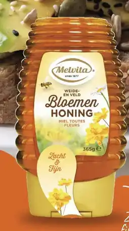 Boodschappen Bloemen Honing aanbieding
