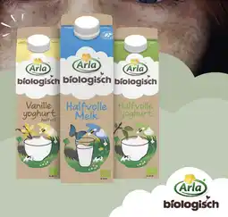 Boodschappen Arla biologisch aanbieding