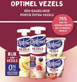 Boodschappen Optimel vezels aanbieding