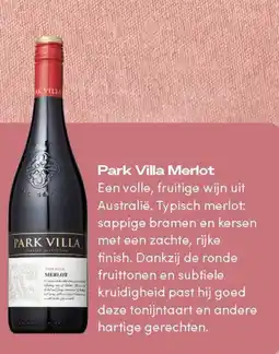 Boodschappen Park Villa Merlot aanbieding