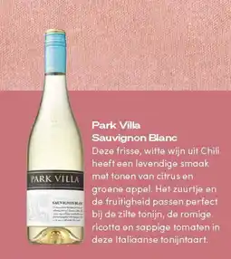 Boodschappen Park Villa Sauvignon Blanc aanbieding