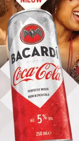 Boodschappen Bacardi Coca-Cola aanbieding