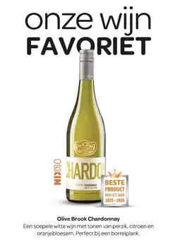 Boodschappen Olive Brook Chardonnay aanbieding