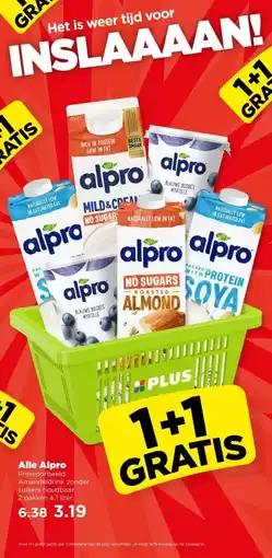 PLUS Alle Alpro aanbieding